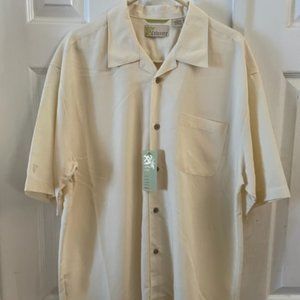 MEN'S  GUAYABERA/CUBAVERA DRESS SHIRT (L)